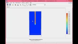 Plaxis 3D Friction capacity of single pile in Sand [upl. by Hinson]