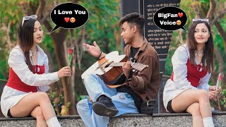 Finally Propose Kardiya😍 Picking Up Girl Prank With Singing Love Songs Epic Reactions😱 Jhopdi K [upl. by Elbag]