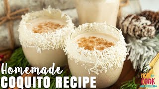 Classic Coquito Recipe StepbyStep  HowToCookRecipes [upl. by Ariamat]