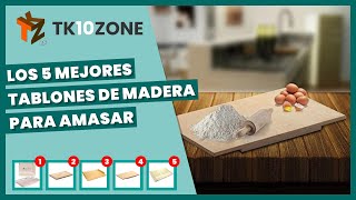 Los 5 mejores tablones de madera para amasar [upl. by Alyak]