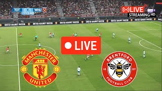 Man United Vs Brentford LIVE STREAM WatchAlong  Premier League [upl. by Namajneb384]