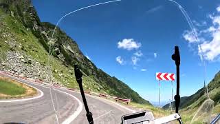 Transfagarasan Romania Piaggio Beverly 500 Part 2 [upl. by Sheree100]