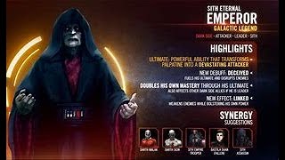 How to Easily Beat Tier 4 of the Galactic Legend Sith Eternal Emperor Palpatine Event  SEE SWGOH [upl. by Nataniel523]