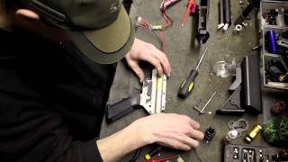 How to mod your airsoft gun part 6  Changing the Trigger Contacts and testing the GearBox [upl. by Ellenej37]