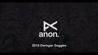 2018 Anon Deringer MFI Goggles Womens  Review  TheHousecom [upl. by Nyrac]