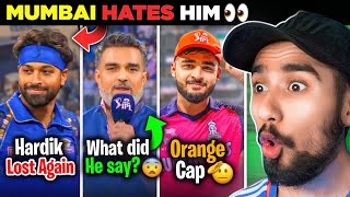 OMG Hardik Booed at WANKHEDE  Riyan Parag Orange Cap 😱  MI vs RR [upl. by Aihcats]