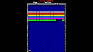 Arkanoid Arcade Gameplay  using a joystick [upl. by Geordie890]