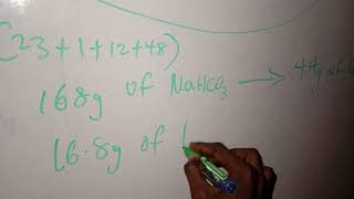 Basic Stoichiometry Question [upl. by Drwde]