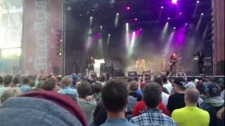 Enter Shikari  Destabilise Live Peace And Love 2012 [upl. by Alikahs622]