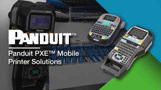 Panduit PXE Handheld Printers  MP300 MP200 MP100 amp MP75 [upl. by Samp]