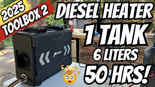 Innovative Design and CRAZY Fuel Efficiency NEW Hcalory Toolbox 2 Diesel Heater changes EVERYTHING [upl. by Namdor583]