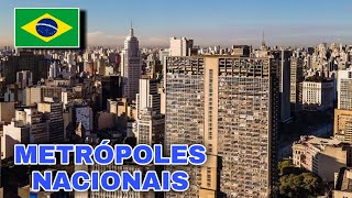 As 15 Metrópoles Nacionais  IBGE 2022 [upl. by Vial]