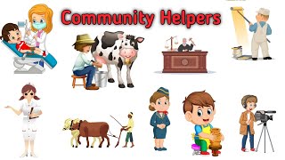 Community Helpers  Our Community Helpers  Our Helpers Activity  Learn About Our Helpers [upl. by Eelatan]