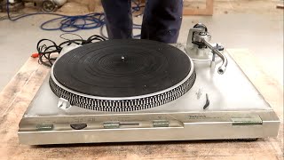 Technics brand vinyl player restoration  Restoring antique vinyl players [upl. by Anastasia]