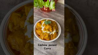 Kaju Paneer Curry😋 [upl. by Akiret]