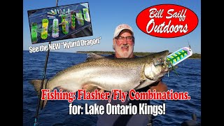 quotFishing Flashers amp Fliesquot for Lake Ontario Kings [upl. by Kurland]