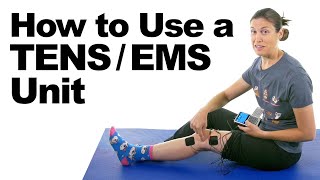 How to Use a TENS  EMS Unit for Pain Relief [upl. by Oiludbo]