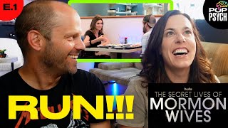 SO MUCH DYSFUNCTION  Psychologist and Wife React  The Secret Lives of Mormon Wives  E1 [upl. by Namia]