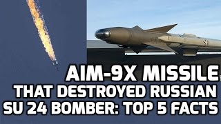 AIM 9X SIDEWINDER MISSILE TOP 5 FACTS [upl. by Ellirehs]