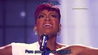 Fantasia  quotLose To Winquot  AMERICAN IDOL 2013 EspañolEnglish lyrics [upl. by Eislehc966]