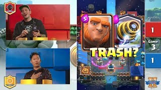 Orange Juice VS Nickatnyte  Clash Royale King’s Cup 2017  200000 Clash Royale Tournament  Day 2 [upl. by Iznil]