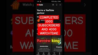 Completed 1000 Subscriber 4000 Hours Watch Time  Monetization is ON [upl. by Baylor]