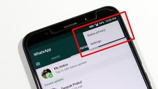 How to Share WhatsApp Status only with specific people [upl. by Neetsirk]