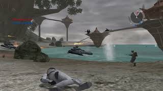 Star Wars Battlefront 2 2005 Galactic Conquest Rebels Part 8 [upl. by Aelahc]