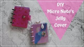 DIY Jelly Cover For Micro Notes Happy Planner  Easy amp Affordable [upl. by Tandy]