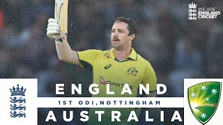 Travis Head Strikes Brilliant 154  Highlights  England v Australia  1st Men’s Metro Bank ODI 2024 [upl. by Braun]