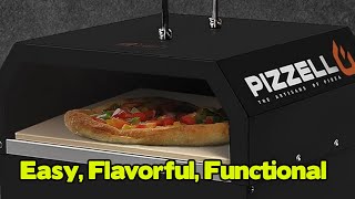 PIZZELLO Wood Fired Outdoor Pizza Oven 2 Layer Detachable Outside Ovens [upl. by Nedaj935]