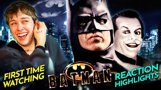 Nicki begins BATMAN 1989 Movie Reaction  Batman 66 Trailer FIRST TIME WATCHING ReUpload [upl. by Akimahs228]