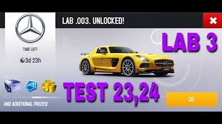 Asphalt 8 rampd test 2324 lab 3 Mercedes Benz sls amg coupe black series [upl. by Eloken]