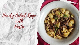 Instant Pot Oxtail Ragu  Leo tunapika [upl. by Nylyoj]