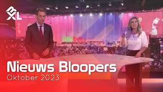 Nieuws Bloopers  Oktober 2023 [upl. by Moersch]