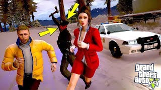 ORMANDA YARDIM İSTEDİĞİMİZ POLİS KATİL ÇIKTI  GTA 5 BORANIN HAYATI [upl. by Abagail]