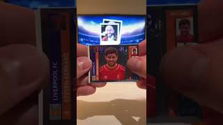 Liverpool Legend Packed  🤯 210415 UCL packopening panini stickers UCL football soccer [upl. by Hsina]