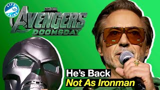 Robert Downey Jr Cast as Dr Doom in Avengers Doomsday Im Not So Sure How I Feel About This [upl. by Ahsat]