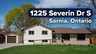 Sarnia Real Estate  1225 Severin Dr S [upl. by Dnomso]