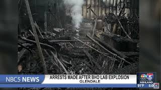 Arrests made after BHO lab explosion in Glendale [upl. by Amitaf]