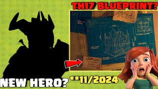 NEW HERO TOWN HALL 17 MAJOR THINGS REVEALED amp HAMMER JAM IN CLASH OF CLANS [upl. by Reywas326]