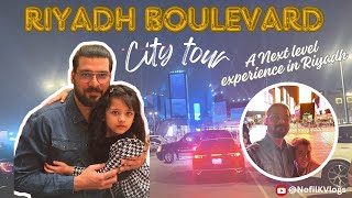 Riyadh Boulevard City Tour  A Next level experience in Riyadh  Salman Khan and Amitabh [upl. by Starlin]