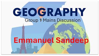 Geography Mains Answer Writing Programme II UPSC II APPSC II TSPSC II [upl. by Walke838]