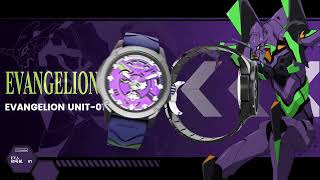 Welly Merck x EVA Neon Genesis Evangelion Limited Edition Wristwatch [upl. by Lalla]