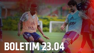 BOLETIM DE TREINO 2304  SPFCTV [upl. by Aicirtap]