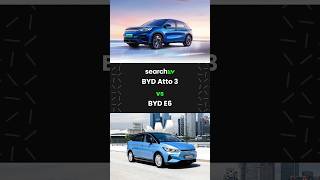 BYD ATTO 3 and BYD E6 Comparison  Features and review byde6 byd bydatto3 ev evcars ecars [upl. by Bock]