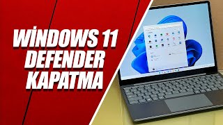 Windows 11’de Defender Güvenlik Duvarını Kapatma  100 Kesin Çözüm [upl. by Allebasi]