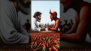 God vs Devil jesuschrist christianmotivation bible jesus shortsfeed [upl. by Retsevel]