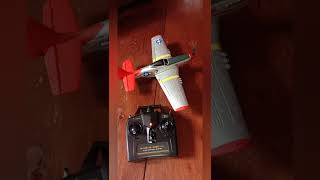 Eachine mini RC plane P51 Mustang bombs Tank [upl. by Otreblon628]