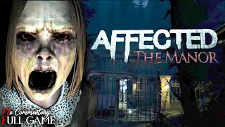 AFFECTED THE MANOR  Full VR Horror Game 1080p60fps nocommentary [upl. by Daukas]